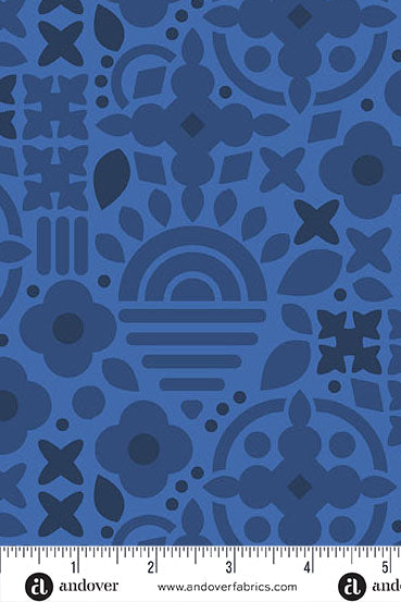 sun print 2025 yardage this and that in navy
