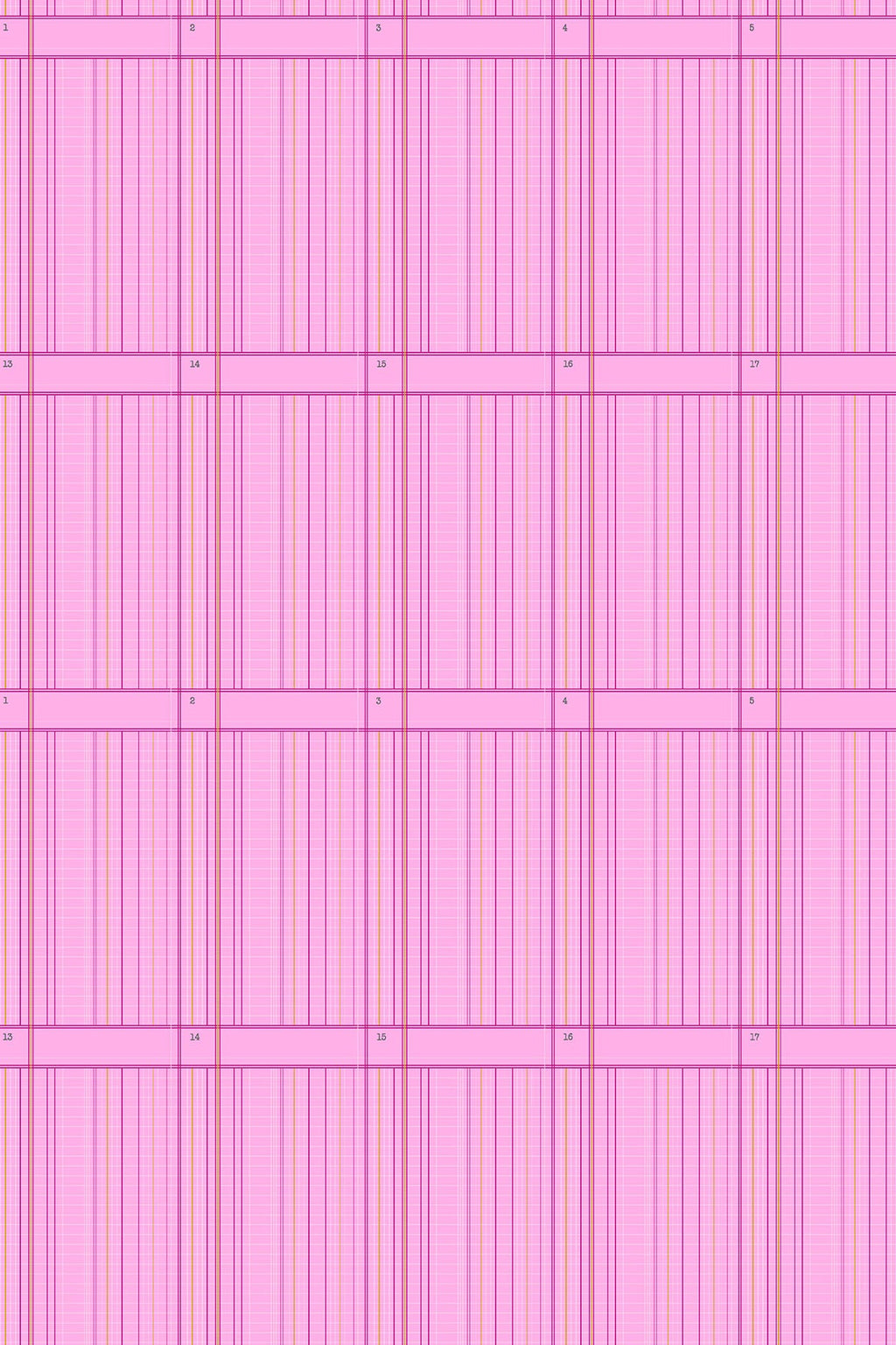 sun print 2026 ledger in blush
