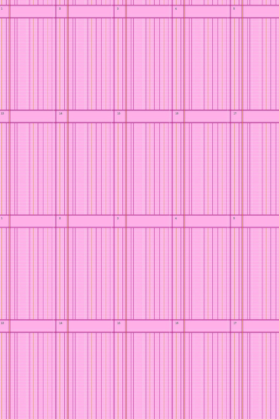 sun print 2026 ledger in blush
