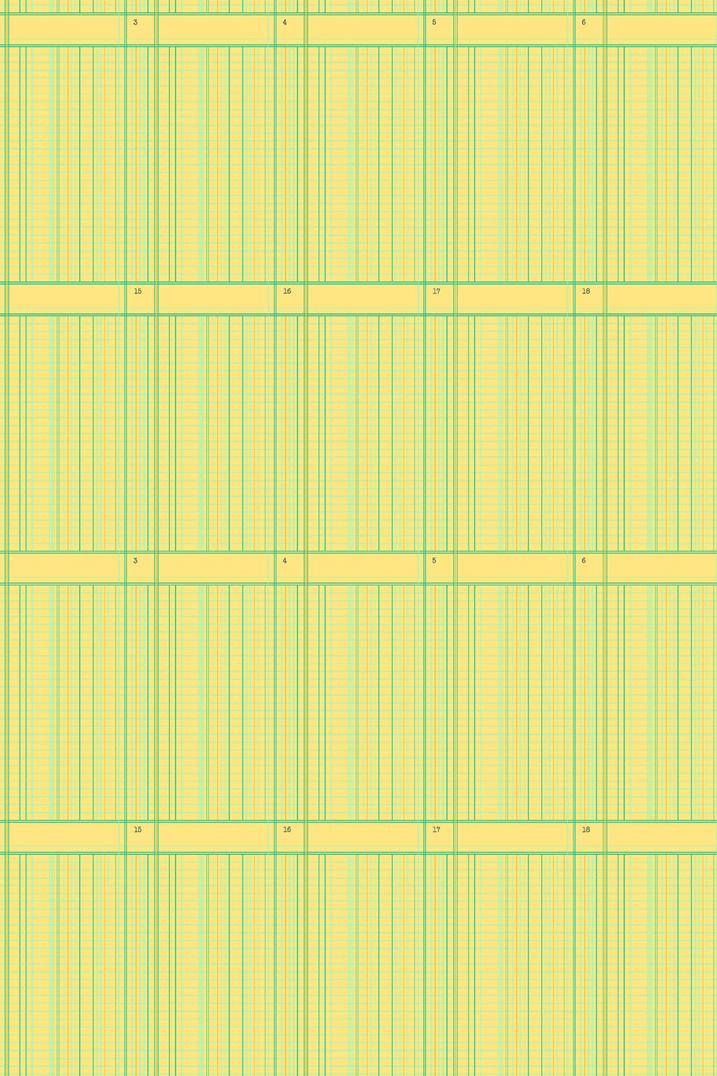sun print 2026 ledger in buttercup