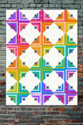 Log Cabin Quilt Kit in Sun Print 2026
