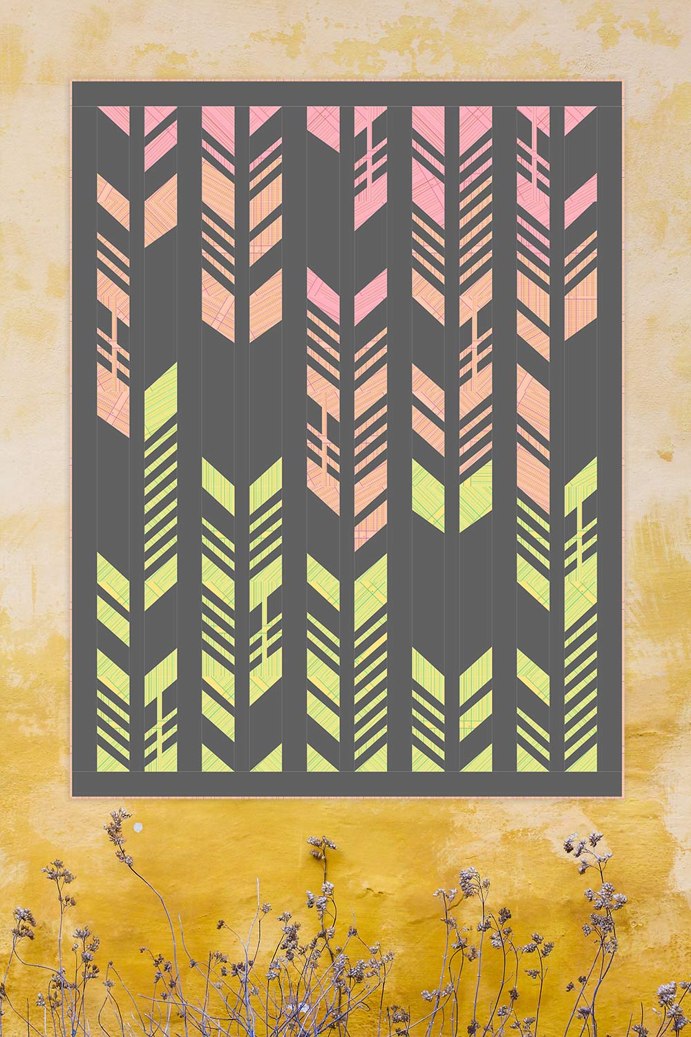 Warm Feathers Quilt Kit - Dark or Light