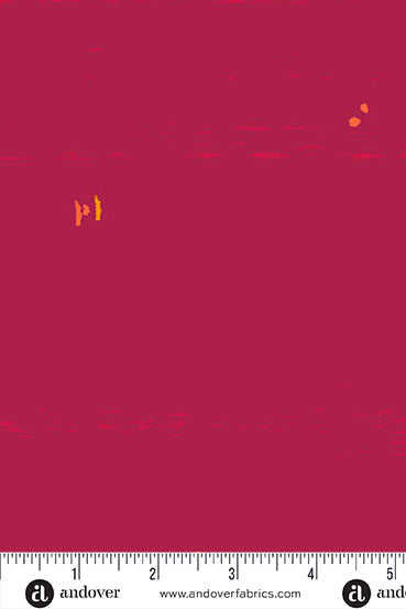 sun print textures yardage canvas in crimson