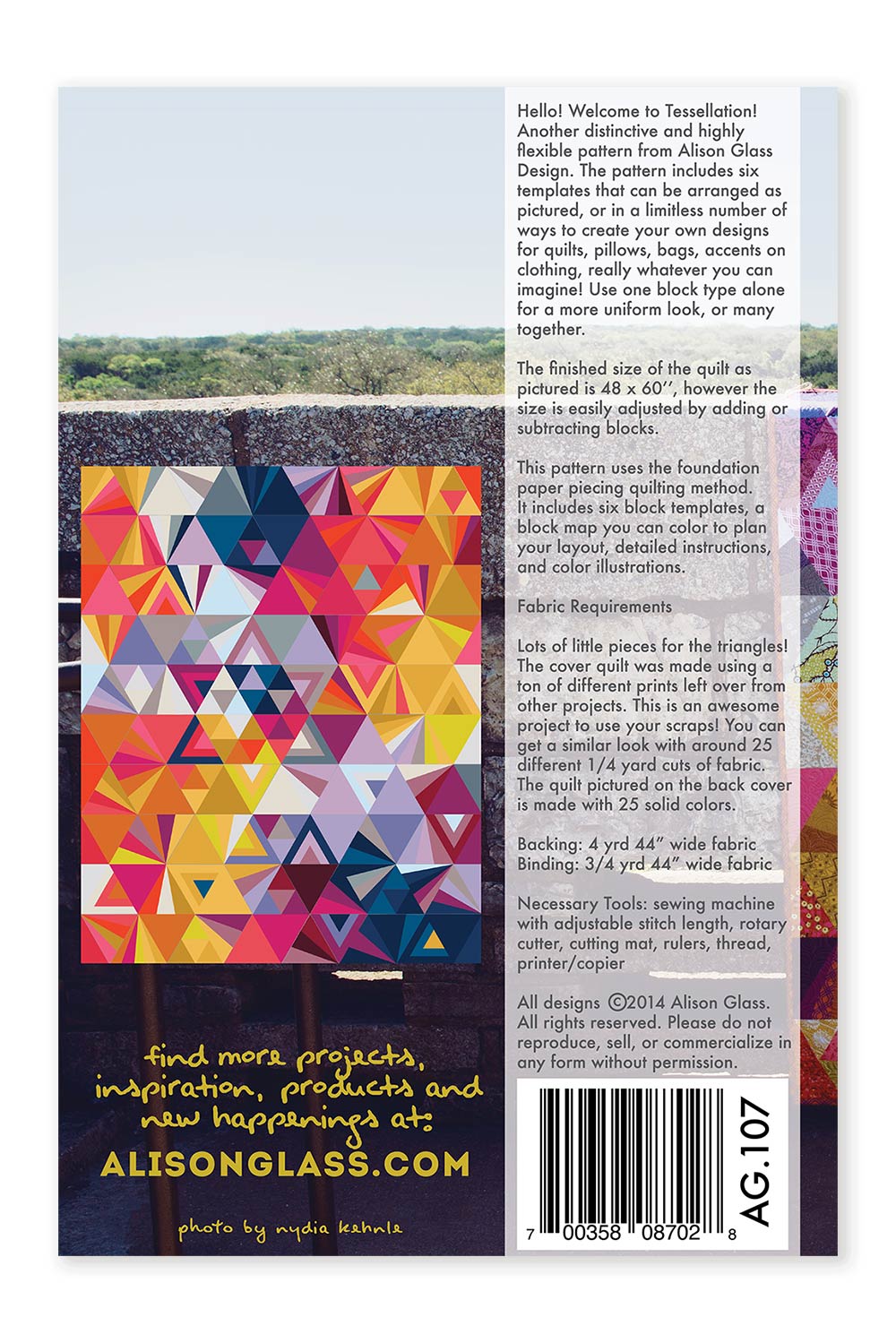 tessellation back cover