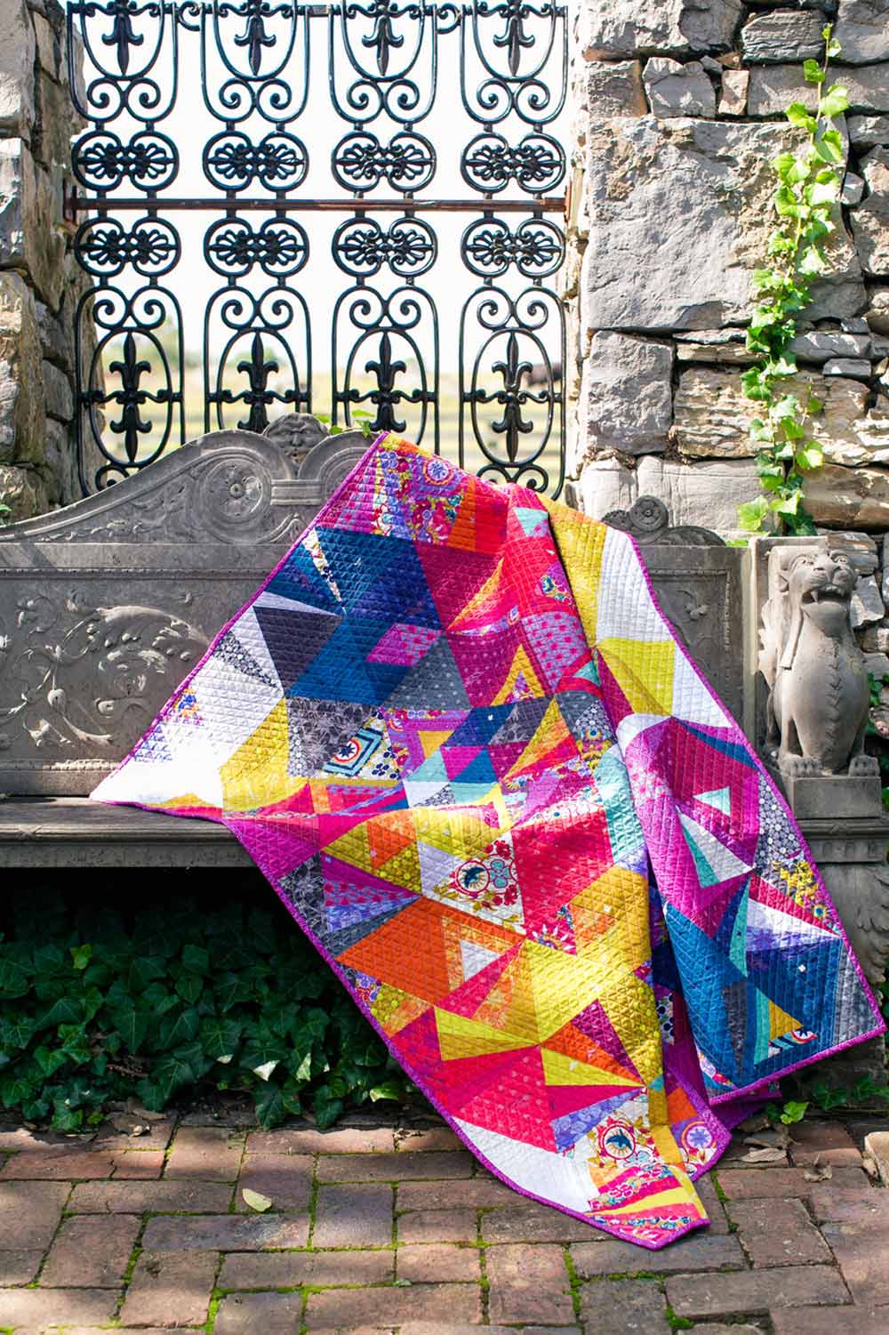 tessellation quilt in seventy six and insignia