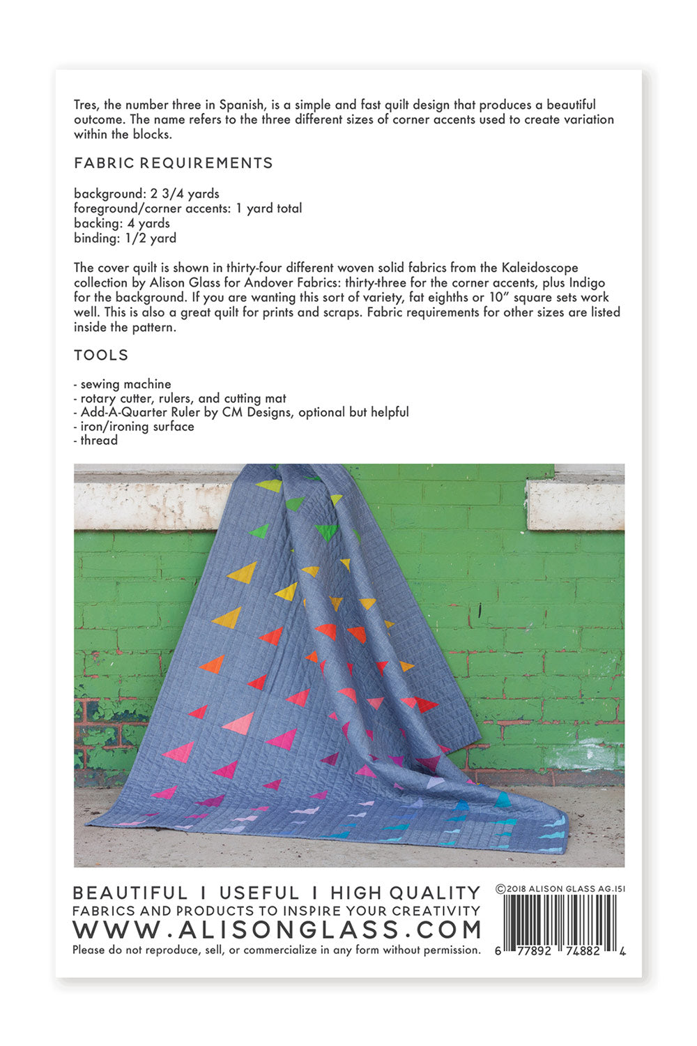 tres quilt pattern