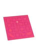 trinket ruler in neon