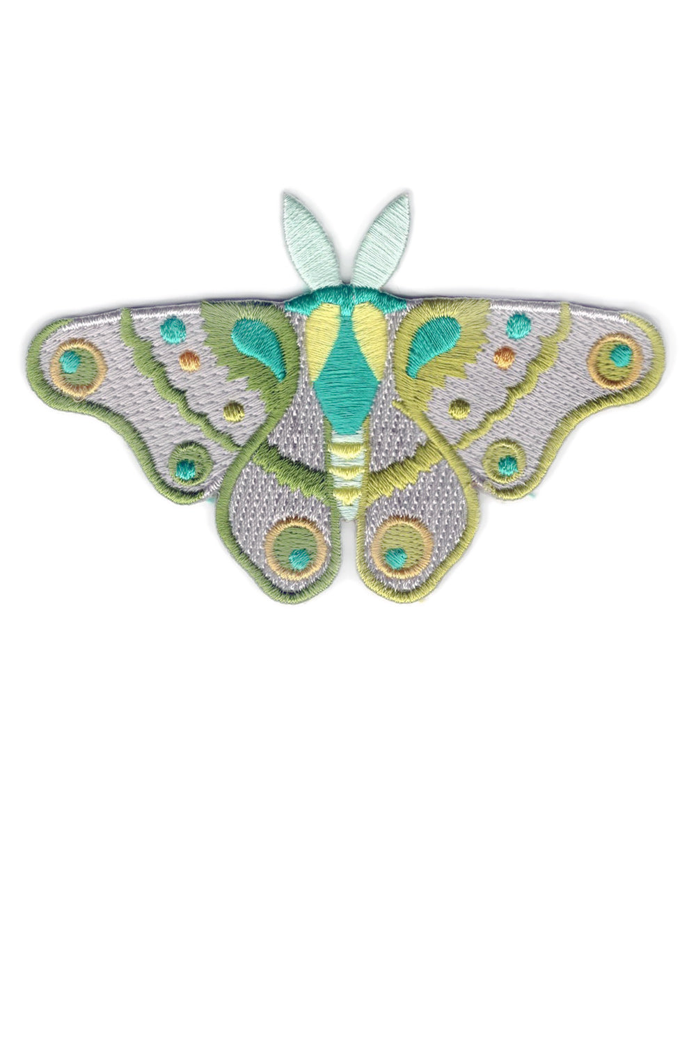 jade and lime moth patch