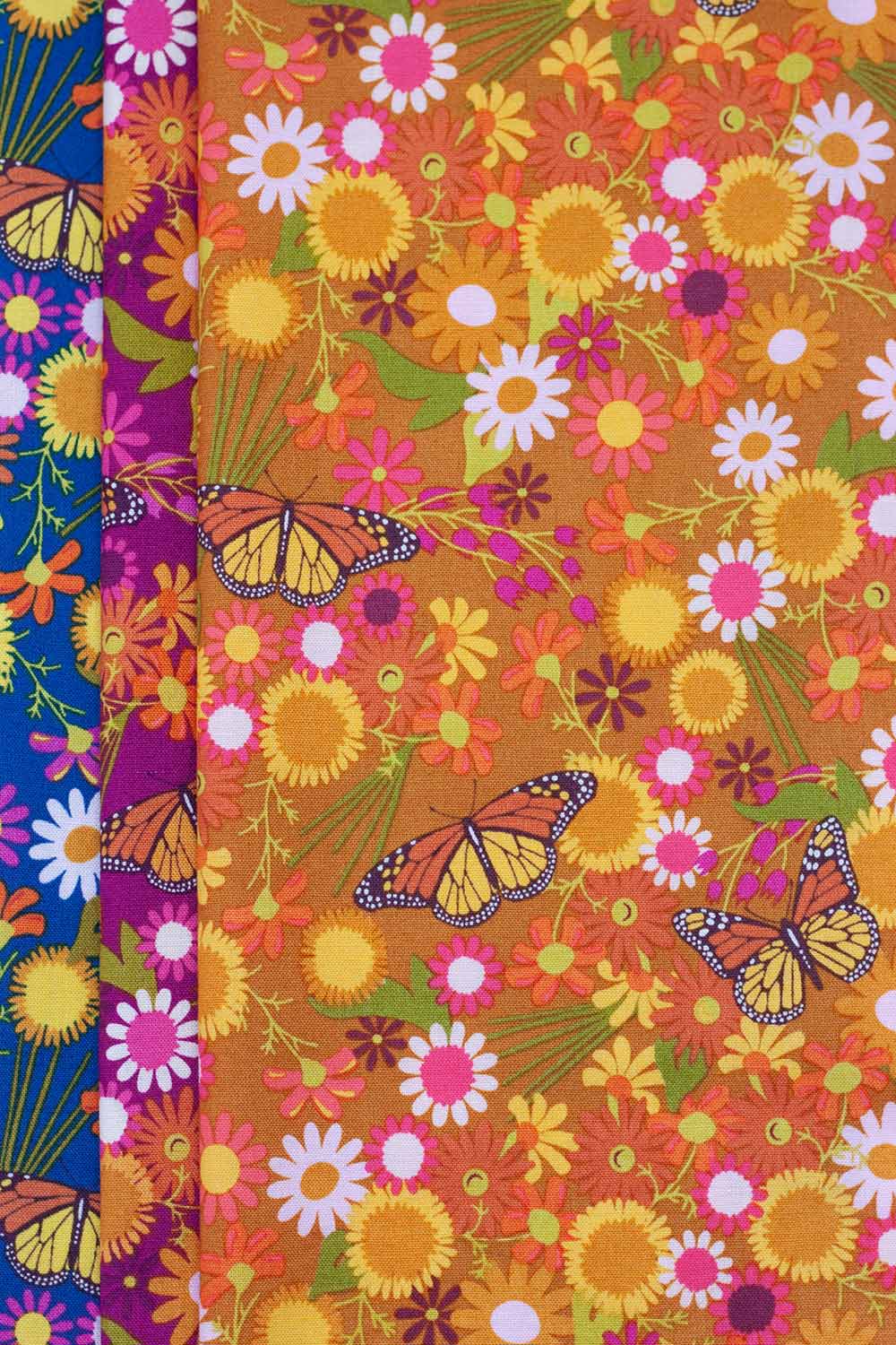 wildflowers monarch