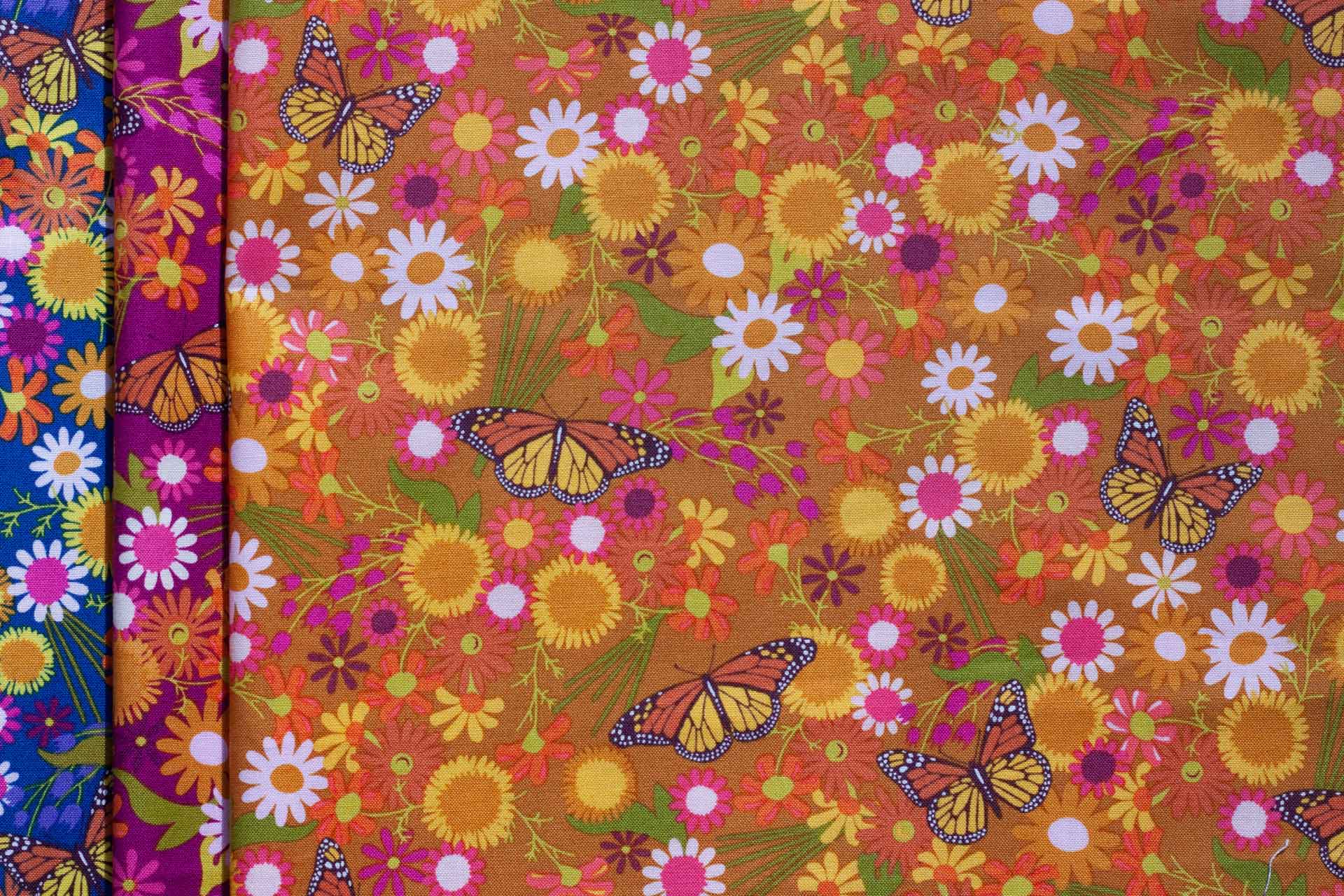 wildflowers monarch design