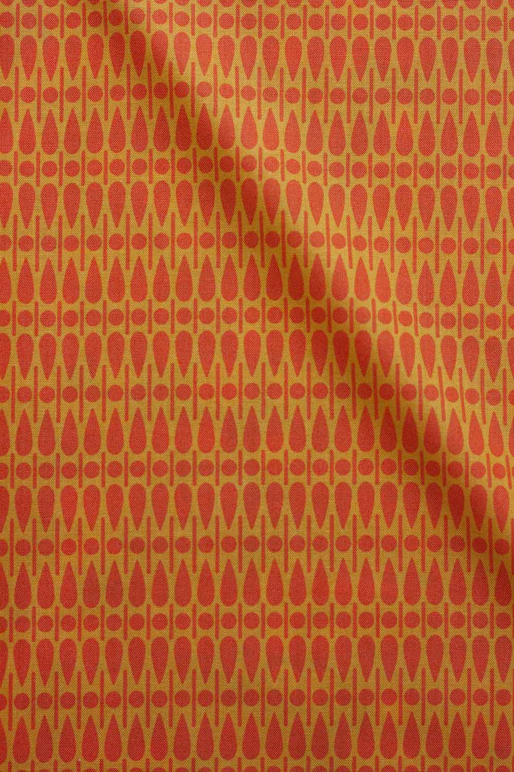 wildflowers scatter in mango yardage