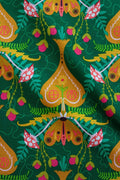 wildflowers spade in emerald yardage