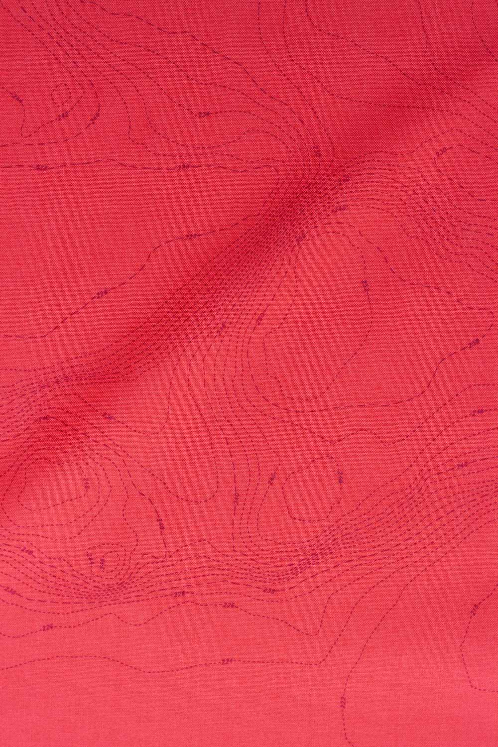 wildflowers topography in salmon yardage
